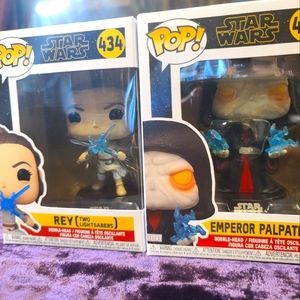 Rey and Emporer Palpatine Funk Pop Bundle 🌌